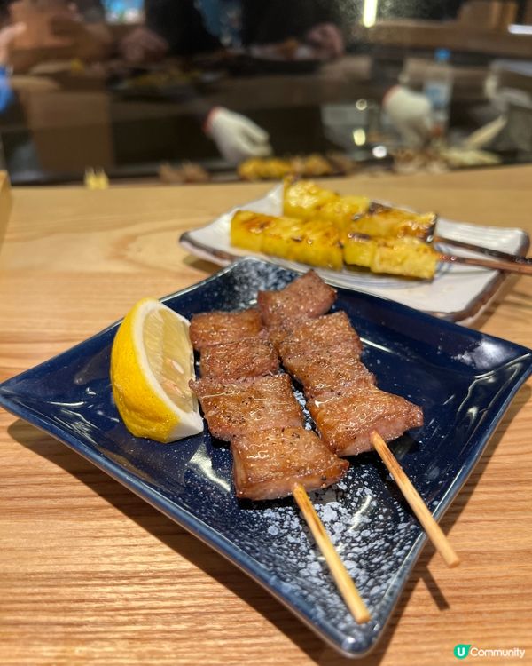 尖沙咀｜新店🏮席前燒肉居酒屋🍻｜$10串大滿足‼️