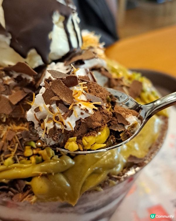 🇰🇷韓國雪冰夏日必食！Dubai朱古力刨冰🍧