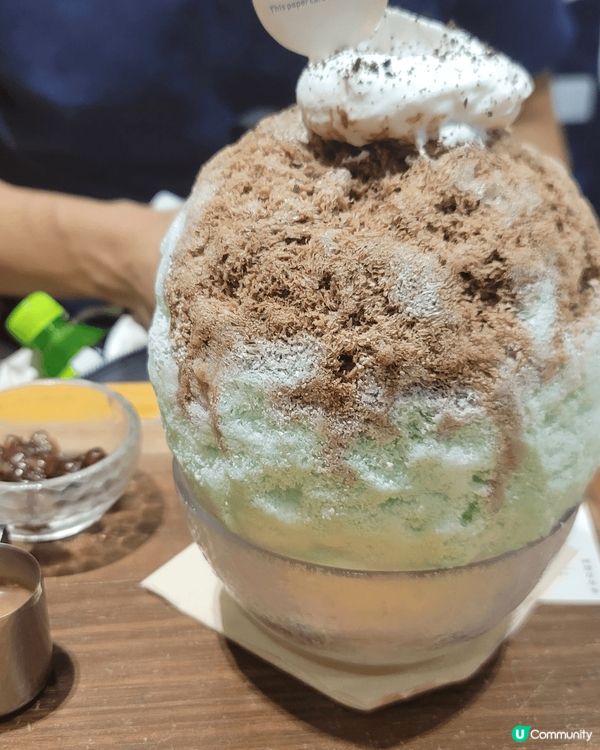 薄荷朱古力刨冰 好食 涼涼地
