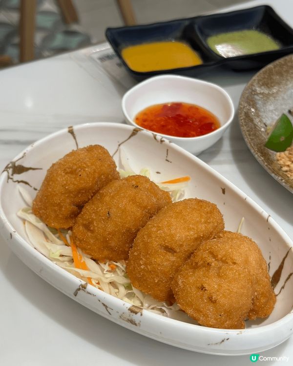 去咗上水廣場食泰菜，餐廳環境舒適，晚市都幾多人食，食物整體幾...