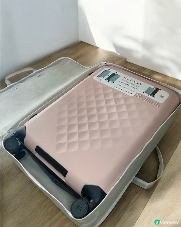 ✨香港🇭🇰-⚠️💬你會選擇摺疊式行李箱⁉️💢高顏值📍Rollink