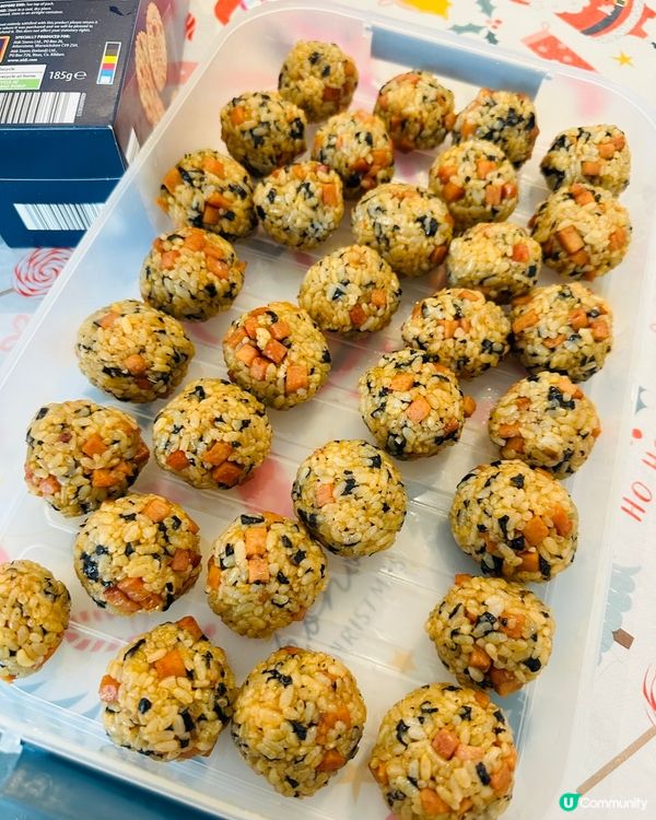 😋《自製 超易yummy飯團》😋