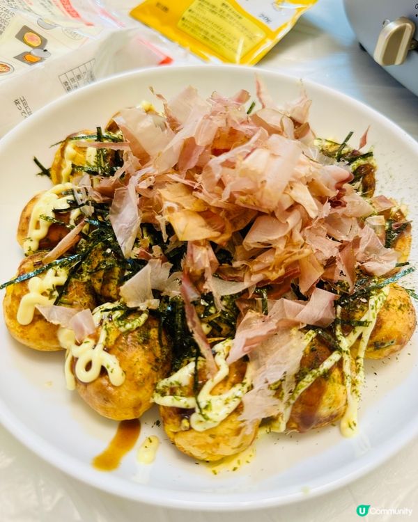 😍🦑《自製超足料章魚燒》大人小朋友都愛🦑😍