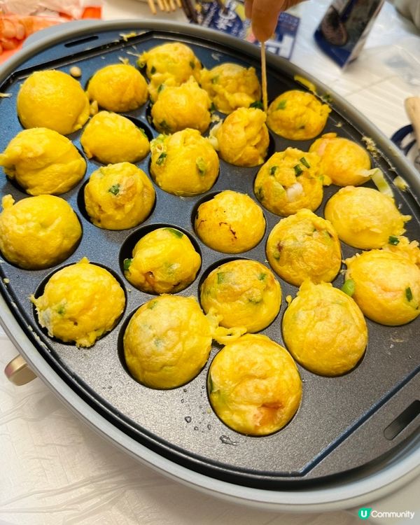 😍🦑《自製超足料章魚燒》大人小朋友都愛🦑😍