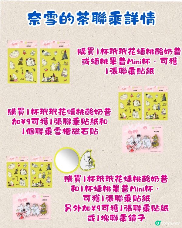 6.1兒童節深圳茶飲聯乘合集😍送Toy Story水鞋斜孭袋/海綿寶寶變色杯/姆明廚具碟/Hello Kitty香薰