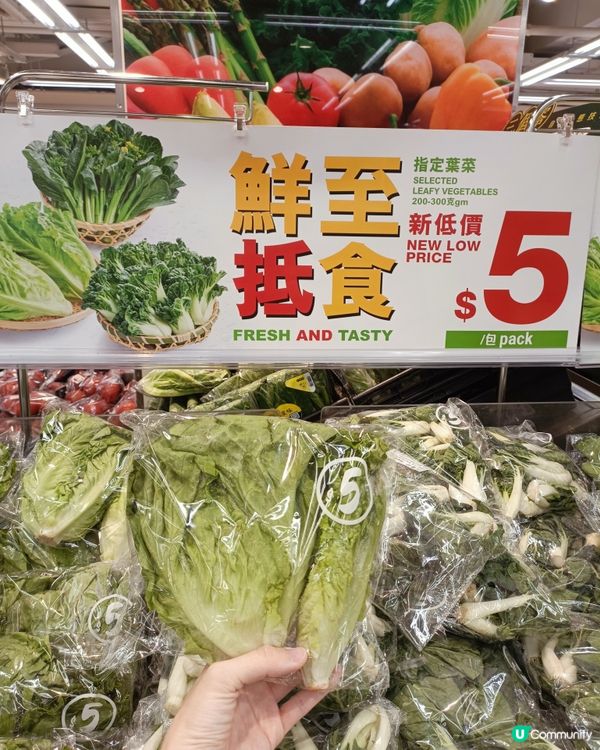 惠康 $5/包菜超抵買！🥬🛒