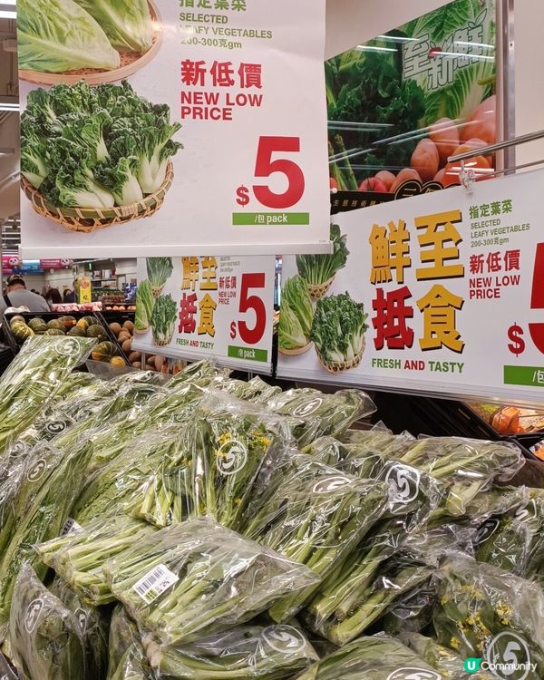 惠康 $5/包菜超抵買！🥬🛒
