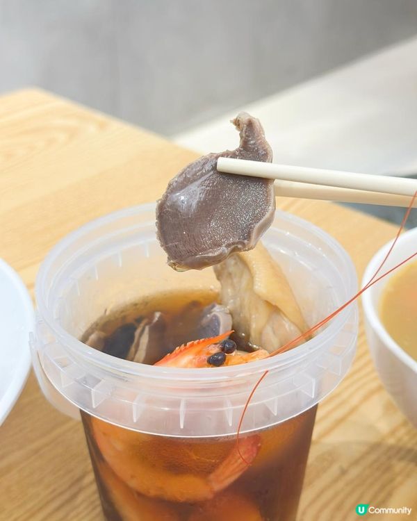 中環新名物‼️大大塊花膠米粉‼️