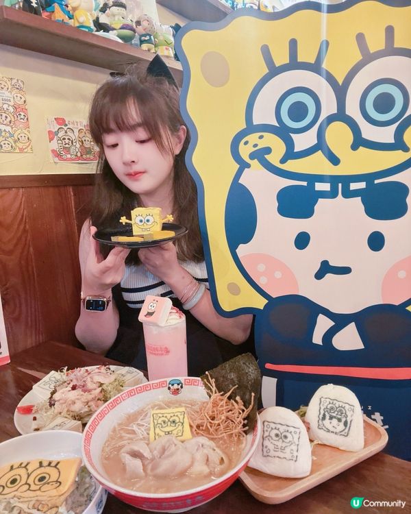 二訪大叔拉麵🍜今次同海綿🧽寶寶聯承🤩