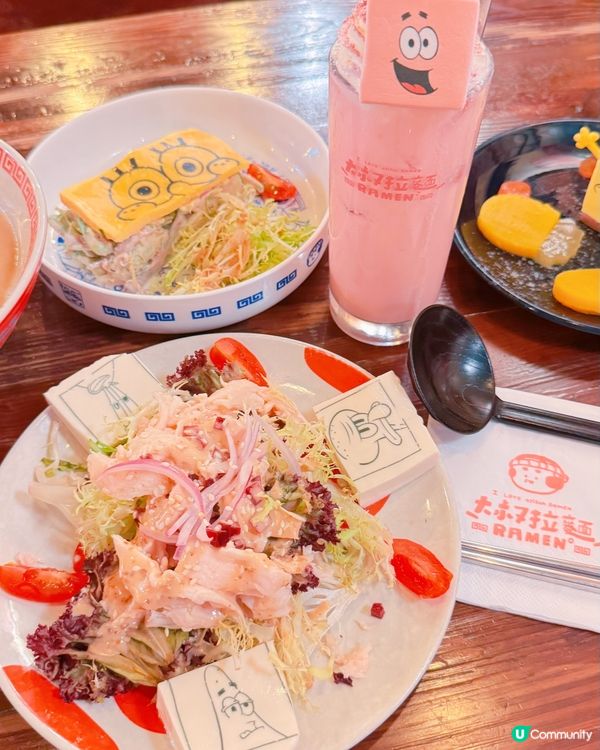 二訪大叔拉麵🍜今次同海綿🧽寶寶聯承🤩