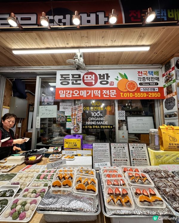 🇰🇷濟州島旅行必食柑橘糯米糍‼️