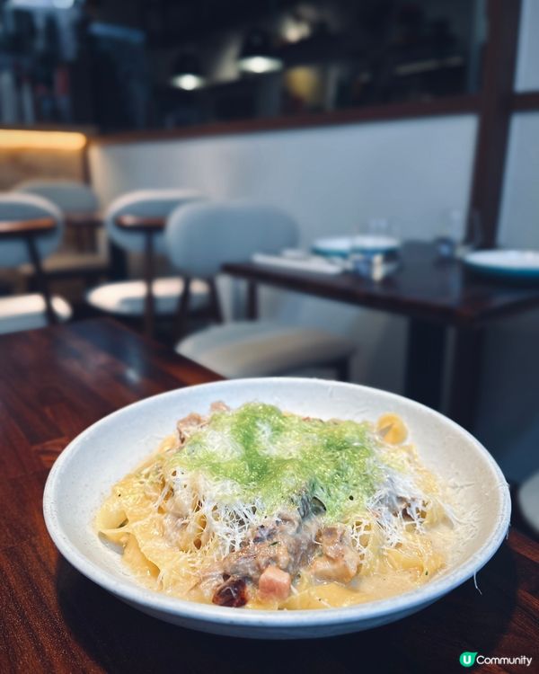 人氣爆紅手工意粉預約困難店 🍝 瑞士意大利fusion 菜