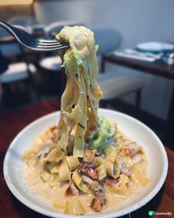 人氣爆紅手工意粉預約困難店 🍝 瑞士意大利fusion 菜