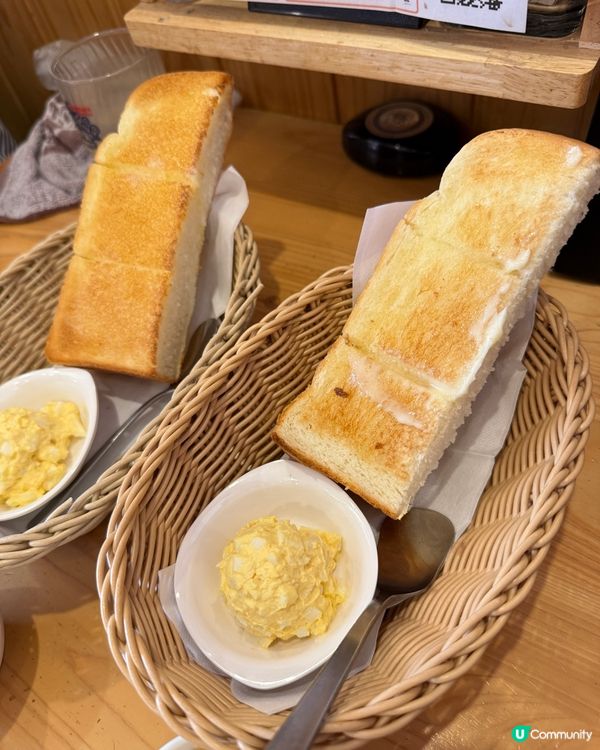 日本早餐超厚多士🍞Komeda❗️🧈🍓🍯
