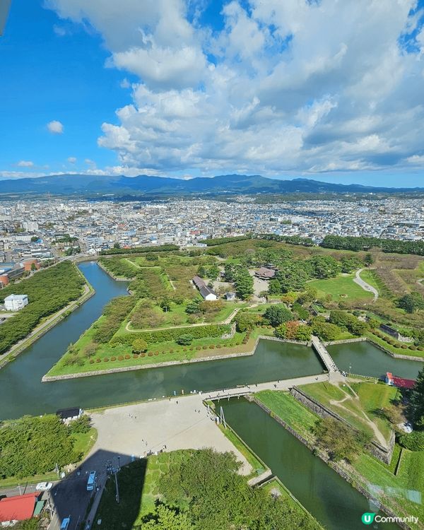 北海道 五稜閣 真係好靚由高處望下成個城市都一覽無遺係一個值...