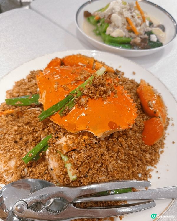 [尖沙咀］必吃避風塘炒蟹·蟹油炒麵
