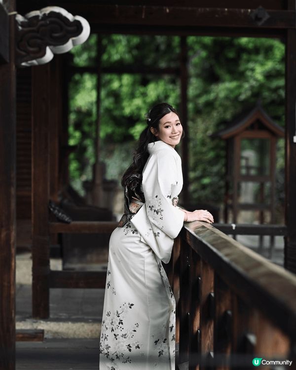 最近去咗京都影和服❤️全身造型仲包埋攝影師同所有相大約$80...