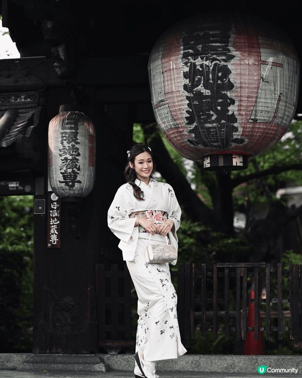 最近去咗京都影和服❤️全身造型仲包埋攝影師同所有相大約$80...