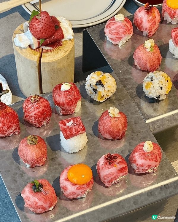 京都和牛壽司超可愛！