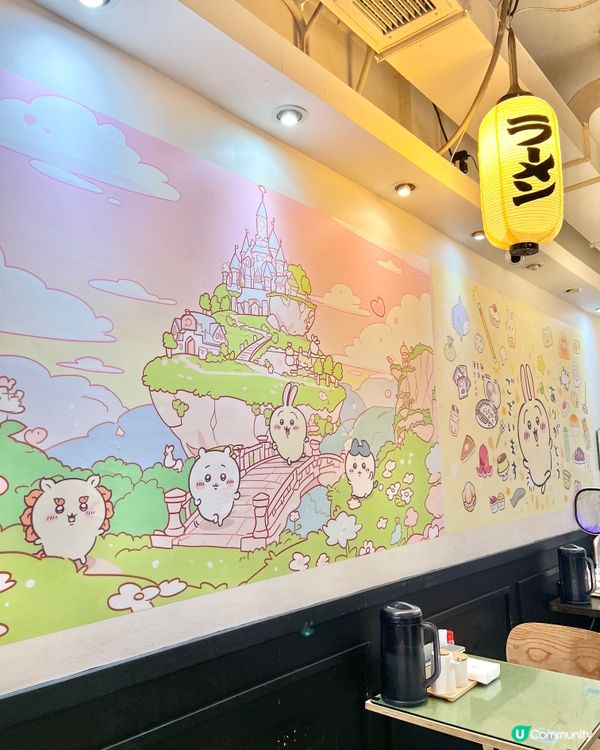 《天后新開拉麵店 以Chiikawa為主裝飾》
