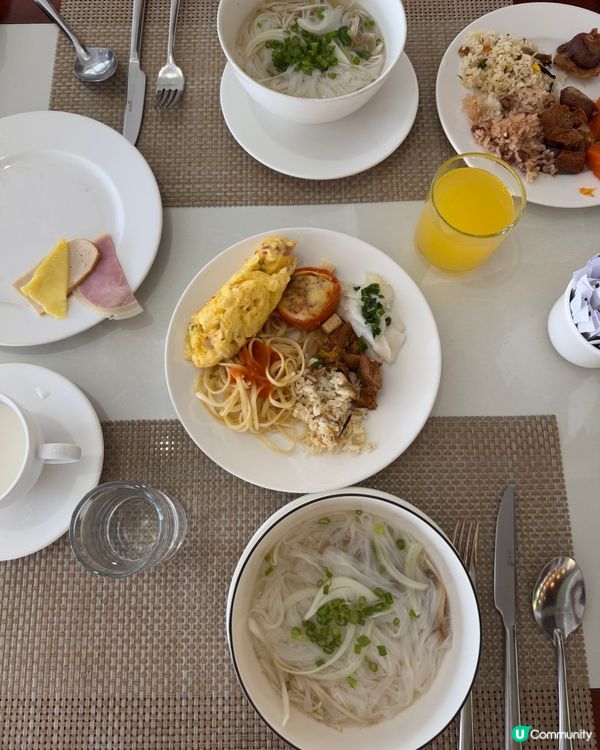 富國島酒店自助早餐🏨