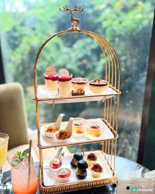 🌸金鐘隱世靚景餐廳下午茶  
🌸期間限定花漾時光，打卡必備！