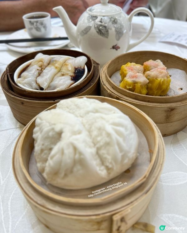 飲啖茶食個雞球大包 💕