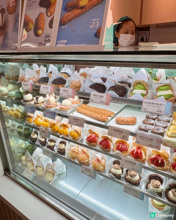 街頭香氣撲鼻🤤  西樹泡芙新口味登場！