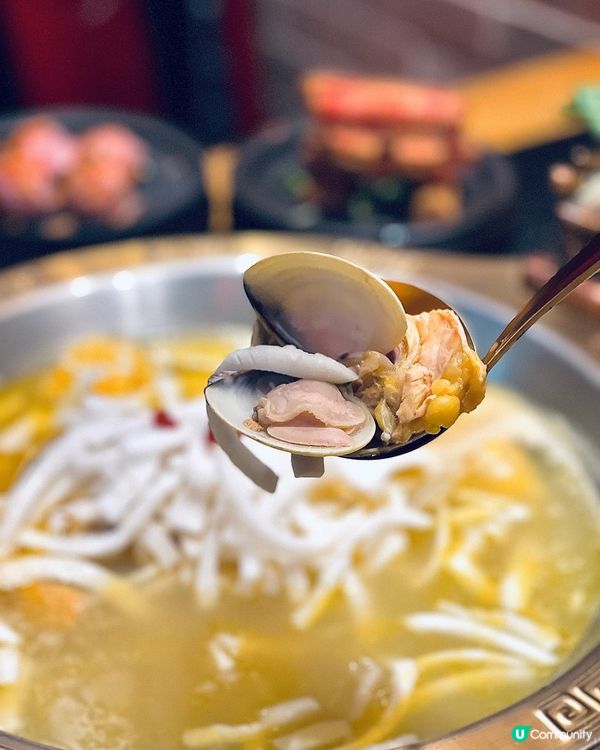 正到癲既宮廷風火鍋，記得一定飲湯先🍲💕