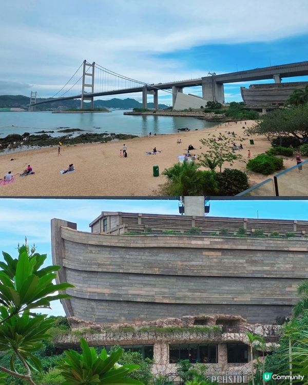 馬灣沙灘靚景 🏖意大利cafe
親子玩樂一流🫶