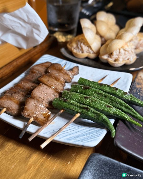 上星期同朋友食串燒，今次真係有驚喜，好有氣氛，而且通風做得好...