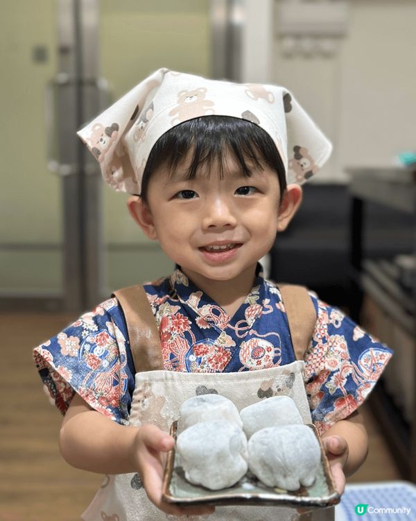 いちご🍓味の大福 作りました~