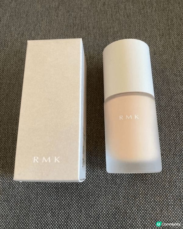 偽素顏效果 😍 RMK原美零瑕絲絹粉底液同皇牌水漾隔離霜，底...
