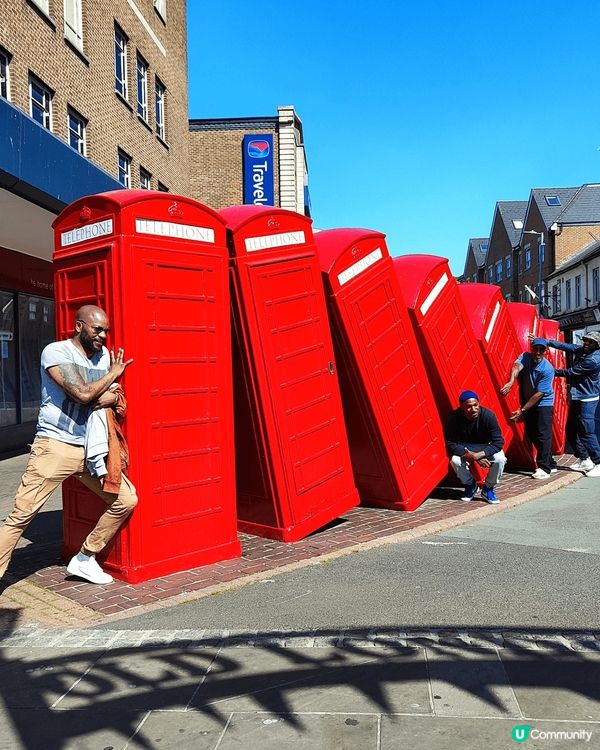 LondonKensington 街頭獵影，倫敦南部的街頭，...