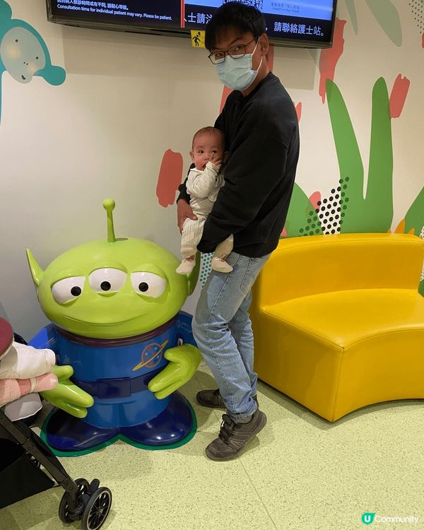 估你唔到之兒童醫院都有卡打.仲要係迪士利係列.仲要係三眼仔