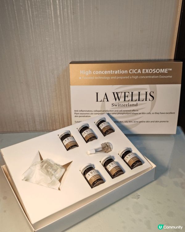 這款來自瑞士的外泌體，在一般美容院完成療程需要幾乎二千元一次...