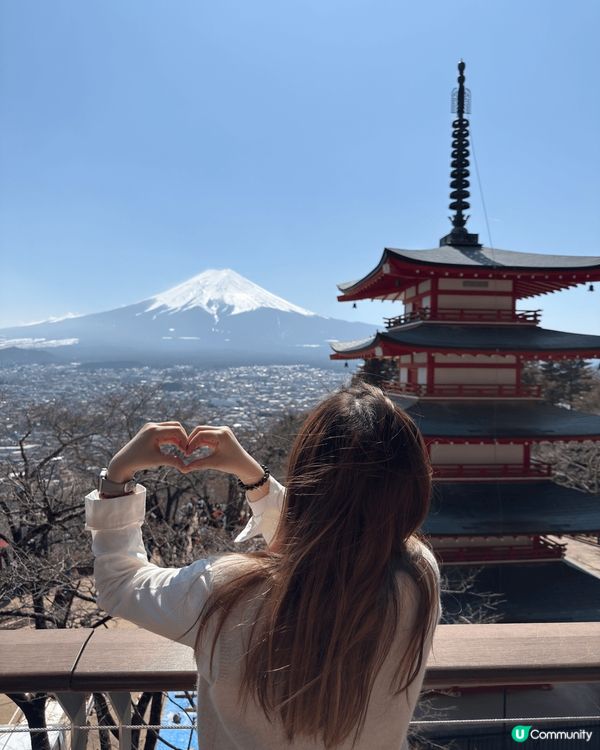 嚟到東京一定要去睇富士山🗻