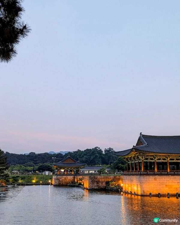 韓國慶州月精橋，拍照超美！晚上開燈特別浪漫