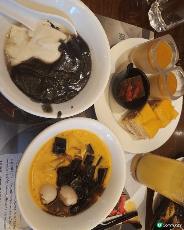 九龍酒店倚窗閣自助餐自製甜品，樣樣都有，好味道