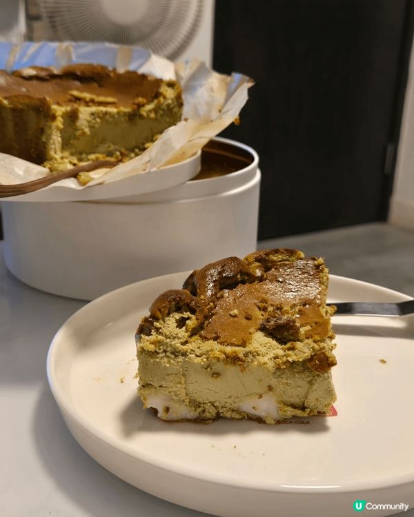 樓上 玄米茶麻糬巴斯克🌱🍰