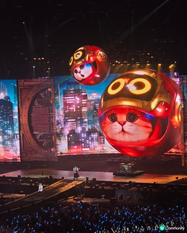 睇完五月天尾場，不停 encore ! 嗌到喉沙！😆 hi