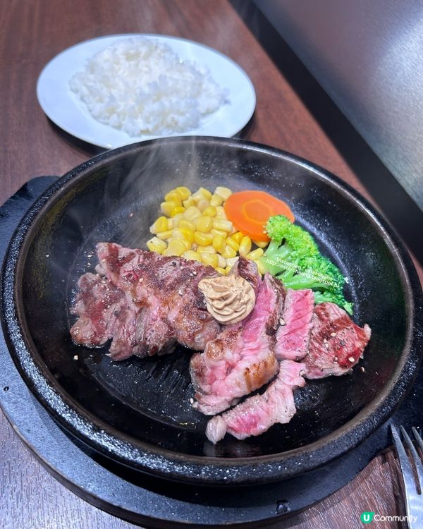 現點現切現烤 🥩 日本國產和牛扒