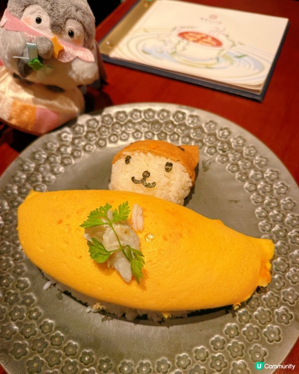 熊仔蛋包飯勁可愛