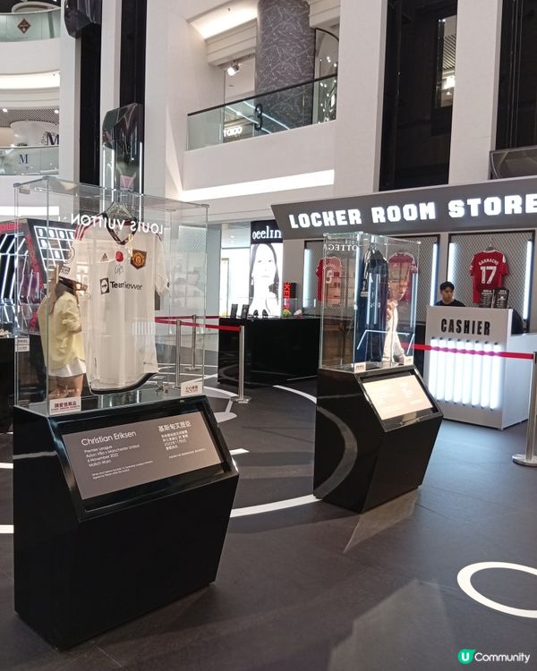 曼聯重返香港！🔥⚽️時代廣場球衣珍藏展