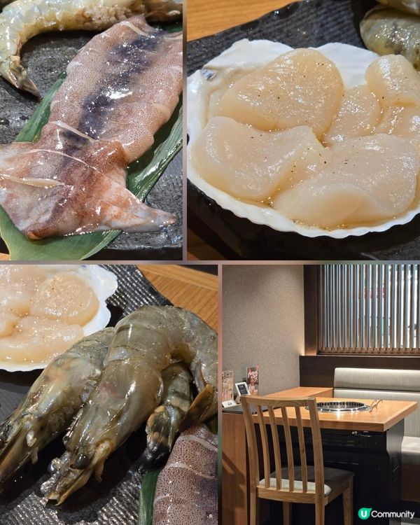 荔枝角高質又豐富和牛海鮮燒肉拼盤