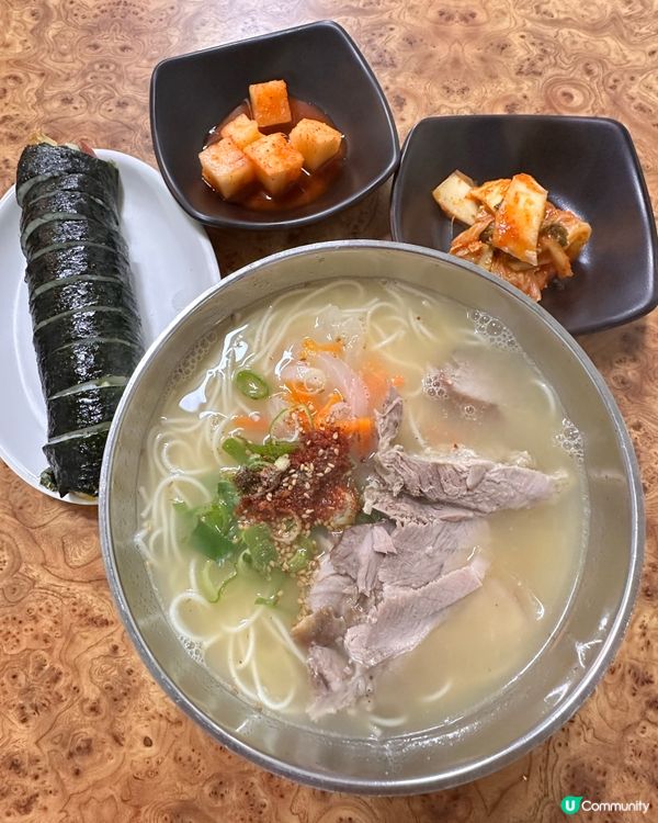 🇰🇷濟州島東門市場超出名嘅豬肉湯米線🍜