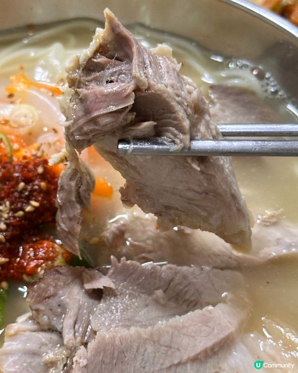 🇰🇷濟州島東門市場超出名嘅豬肉湯米線🍜