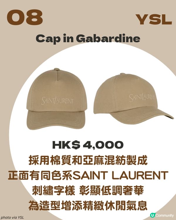 8大名牌棒球帽推介