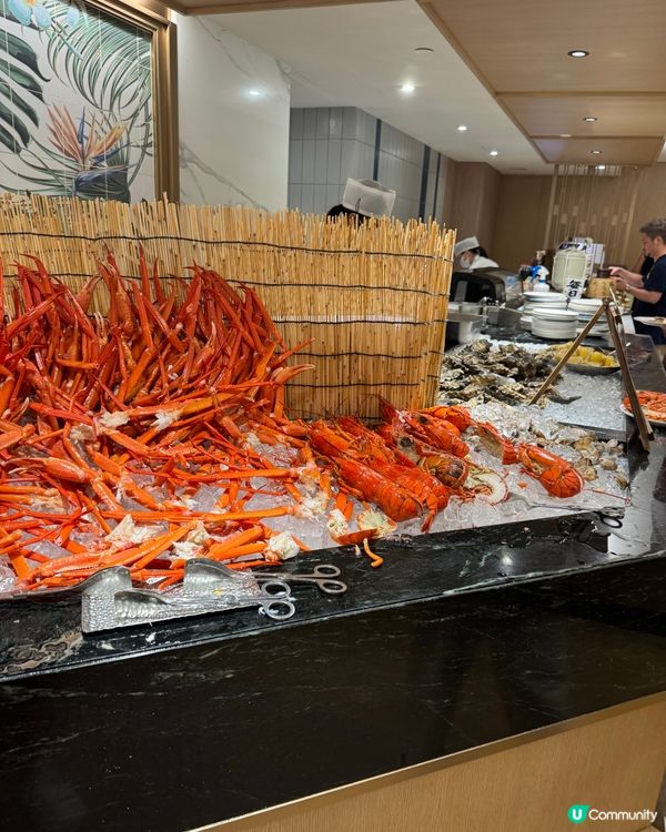 沙田都有好食 buffet！🦞大隻 🦀蟹腳超甜