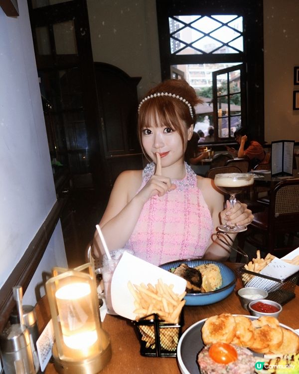 中環大館法式慵懶浪漫的晚餐 🍷✨